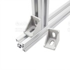 Aluminum Extrusion Profile L Shape Corner Joint Right Angle Bracket Set 3030