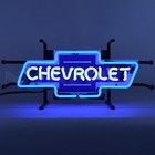 Chevrolet Bowtie Neon Sign 5smlcv