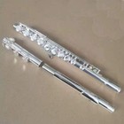 Excellent Flute 16 Open Hole With Case Nickel Plating C Tone E Key Yamaha