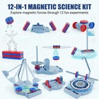 Magnetic Science Kit For Kids  12-in-1 Stem Physics Experiment Kit