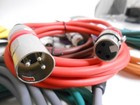 Xlr To Xlr Cables 6ft 10 Pack  Dmx Cable 3-pin Microphone Male Female Cables    