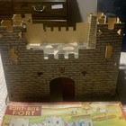 Vintage 1930 s Built Rite Fort Set   16 In Partial Box Warren Paper Products