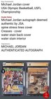 Authenticated Autographed Michael Jordan Magazine  Cgc jsa  6 0 Mag 8 0 Auto 