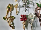 Brooch Pin Lot Mix Vintage Flower Rose Enamel Tulip Costume Jewelry Large Small