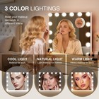 Hollywood Vanity Mirror With 14 Led Bulbs Lighted Makeup Mirror With Light 16x20
