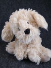 Dan Dee Plush Dog Light Tan Stuffed Animal Heart Ribbon Collector   s Choice