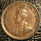 Fine 1929 Canada Canadian Small One Cent-mar303