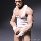 1 6 Figure Body Male Muscular Natural Skin For Phicen Hot Toys Detachable Feet