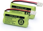 High Capacity Nimh Rechargeable Batteries For Vtech Cordless Phones - 2 Pack