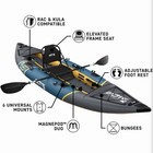 Bote Apco Inflatable Kayak Package W  Seat  Paddle   Carry Bag