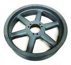 Maska 5-groove 16-1 2 Inch Cast Iron Sheeve Pulley 5b160 Nos