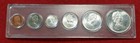 1867-1967 Canada Centenary Silver Dollar To Cent Six Coin Set Perspex Case Med
