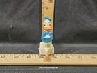 Vintage Disney Donald Duck Plastic Roller Wheeled Walker  Toy Made In Italy 