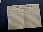Lot Of 9  Unused Western Union Telegrams From 1958 Form 1306 Pres  W p  Marshall
