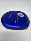 Vintage Sony Walkman Esp Max Blue Portable Cd Player D-e350 Tested And Works