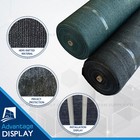 7 8  X 100 Ft Shade Cloth Roll     Uv Sunblock Mesh Fabric By Windscreensupplyco