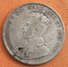 1919-c Newfoundland Canada 50 Cents Silver Coin