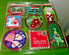 Christmas Gift Tags 40 Count With Silky Red Ribbon To Tie Them  Foil  Large New