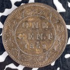 1859 Canada Large Cent Lot f2544 Nice 