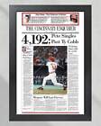 1985 Pete Rose Cincinnati Reds Hits 4 192 To Break Ty Cobb s Record