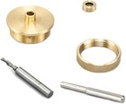 Powertec 71333 Router Bits Solid Brass Inlay Kit For 1 4 Templates For High Rpm