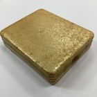 Vtg Zell Rountowner Kit Gold Makeup Compact Case Comb Lipstick Usa Original Box