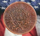 1793 Strawberry Leaf Large Cent Copper Coin Modern Restrike Medal