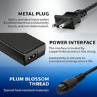 63v 4 Prong Charger For Ninebot S2 Power Supply Cord Cable Adapter