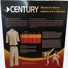 Century Martial Arts Ful Uniform Karate White Ages 6-8  8-10  10-12 Nwt
