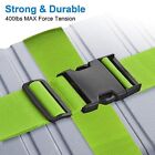 4 Pack Luggage Straps Suitcases Tsa Approved Travel Belt Suitcase Strap Green