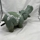 Hippo Hippopotamus Pond Fountain Spitter Htf Rare Good Used Condition