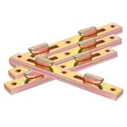 4 Sets Bed Rail Fasteners  Mortise Mount Wood Bed Frame Post Hardware -