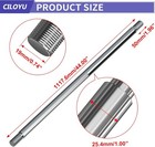 Heavy Duty Steel 44  Go Kart Live Axle Kit 1  Diameter 3 4  Step Down For Atv 