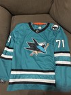 Macklin Celebrini San Jose Sharks Green Jersey Mens Size Large  52   New