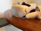 Meta Oculus Quest 2 128gb Vr Headset W  Controllers Tested   Working