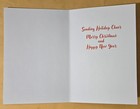 Merry Christmas Greeting Card    Envelope 4 5x6 75    