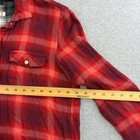 Gap   Pendleton Shirt Women s Small Red Plaid Flannel Long Sleeve Button Up
