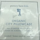 1 Pottery Barn Kids Organic City Standard Pillowcase Cars Roadway Print Sealed