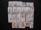 Czechoslovakia 1982 84-collection Of 52 Differ  Stamps  2 Sheets Of 4 Cto   Used