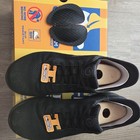 Skechers Slip-ins Unisex Black Slip-resistant Memory Foam Workwear Sneakers