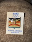 Olympic Pin   1992 Barcelona Summer Games   Usa Team   Helping Americas Athletes
