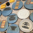 Vintage 8mm   Super 8 Movie Film Stock Lot W  Reels  Cans  Kodak Boxes  Case