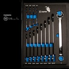 Capri Tools Combination Wrench Set  13-piece  Sae  Mechanic s Tray