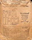 Antique 1920s Slip-on Dress Mccall Sewing Pattern 4606 Bust 37 Complete