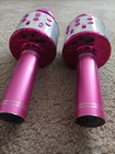 2 Wireless Bluetooth Handheld Karaoke Microphone Speaker Ktv Player Mic Party