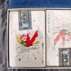 Vintage Nickel Plate Road Double Deck Playing Cards Sealed W  Stamps      