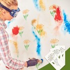Flower Stencil  Reusable Floral Stencil Leaf Paint Templates Wall Art