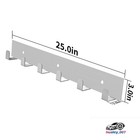 2x Aluminum Western Horse Bridle Tack Halter Strap Hanger For Trailer Shop