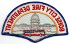 Patch Boise City  ada County  Id C1970 Fire Department Vintage Capitol 5x3   