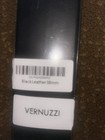Apple Watch Band 38 40 41mm Black Leather New Vernuzzi Brand - Not Apple Brand 